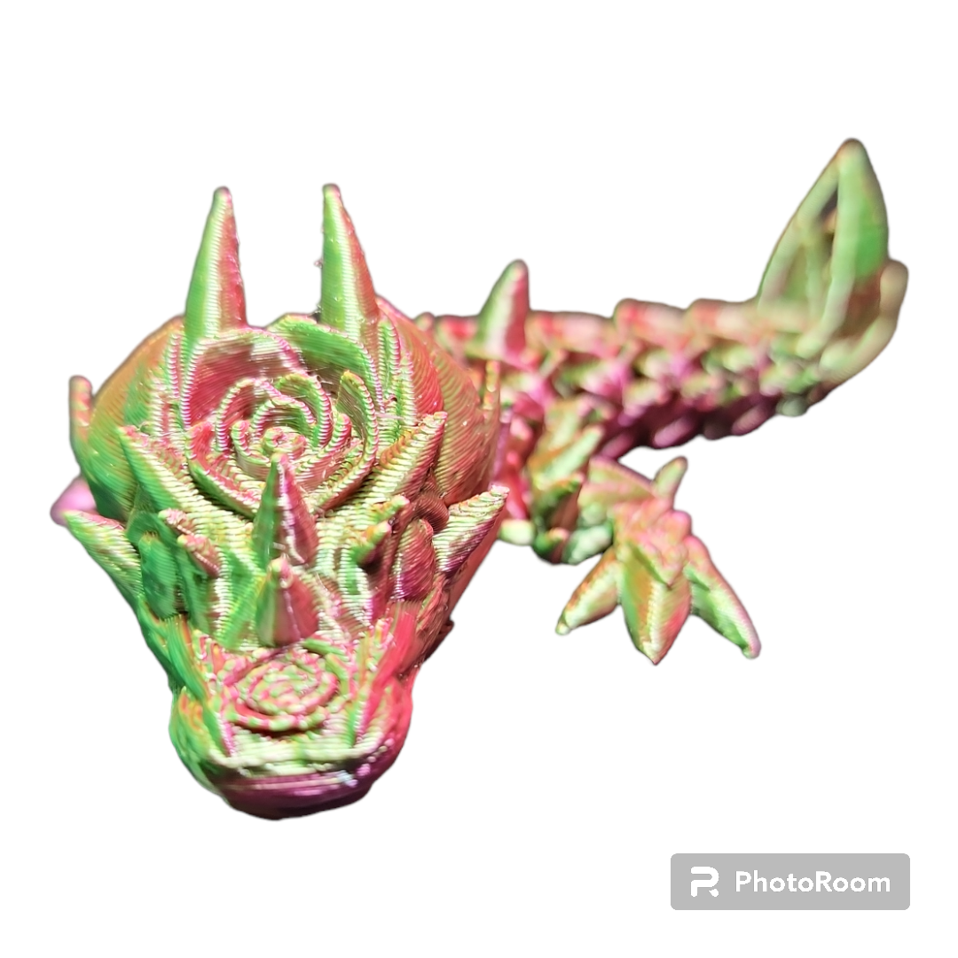 Rose Dragon Articulated Fidget Toy