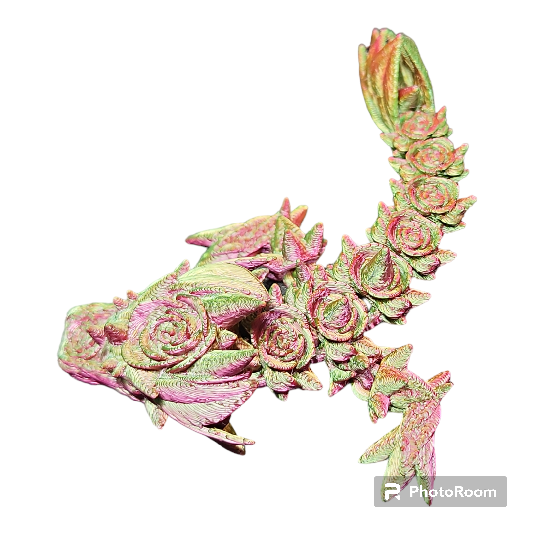 Rose Dragon Articulated Fidget Toy
