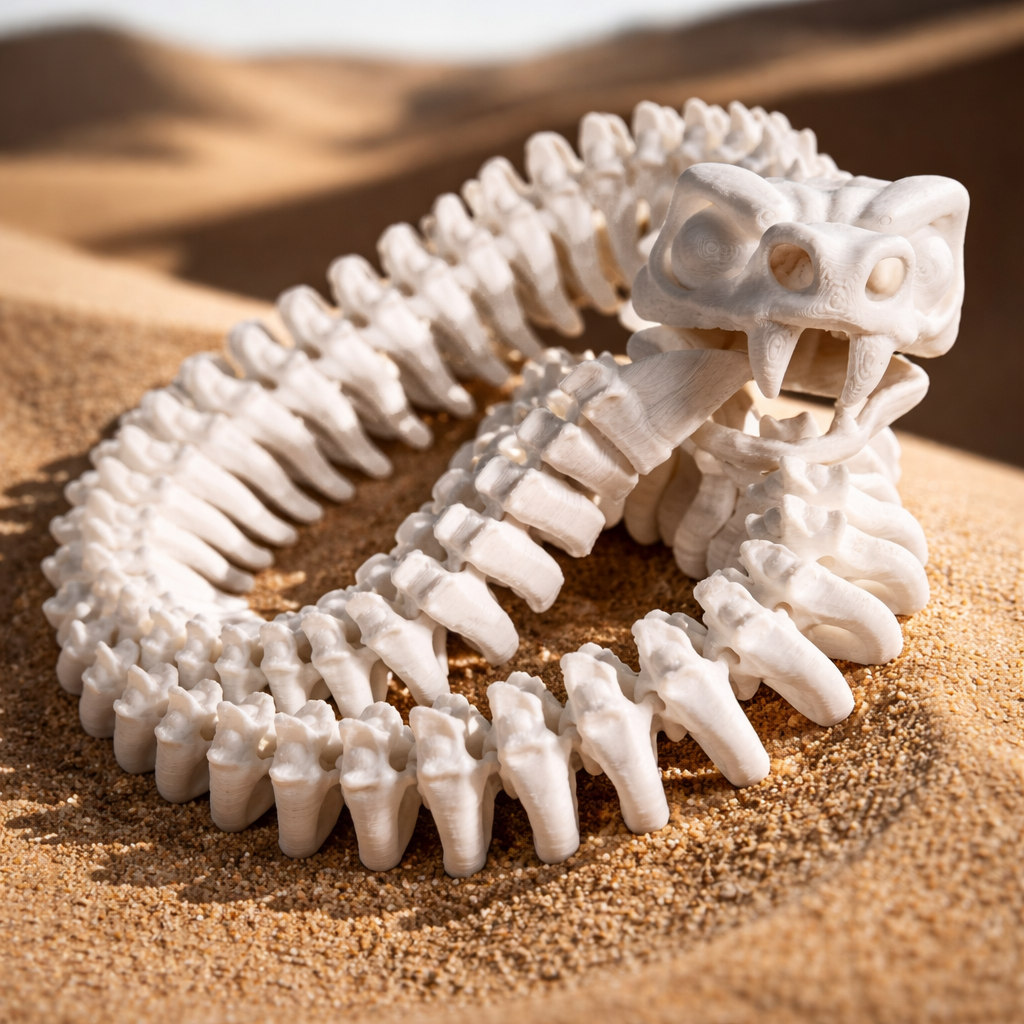 Snake Skeleton - 24.5" long