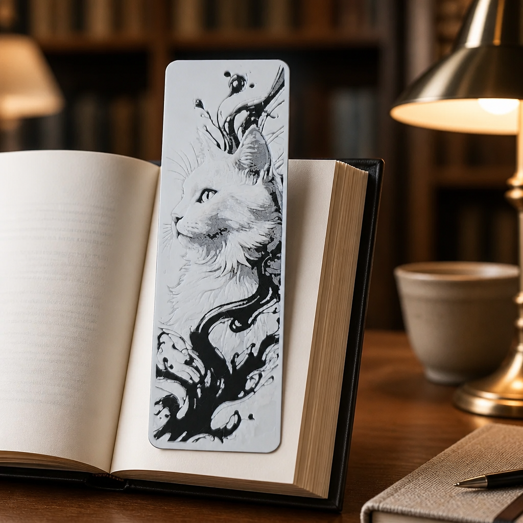 Furry Cat Bookmark