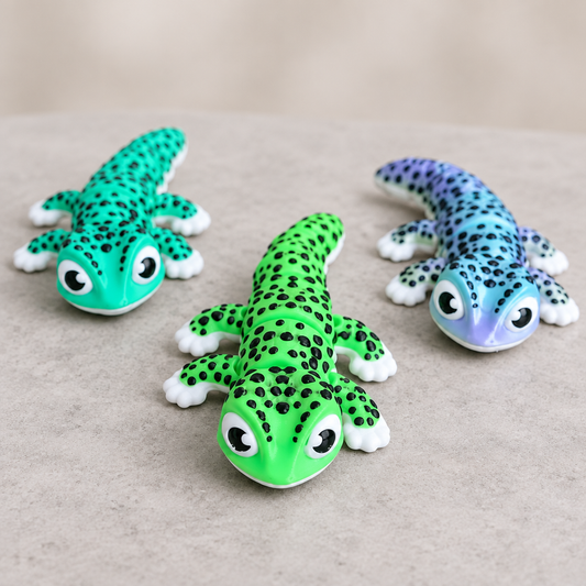 🦎 Gecko – 3D Printed Reptile
