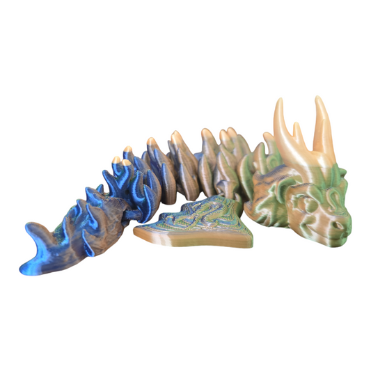 Leo Zodiac Articulated Dragon