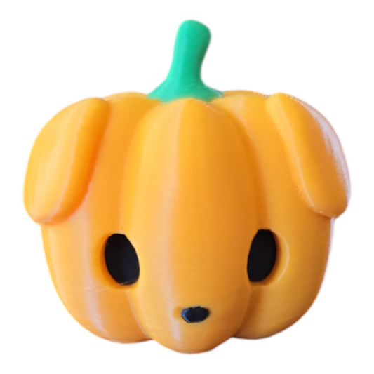 Pumpkin Puppy Figurine