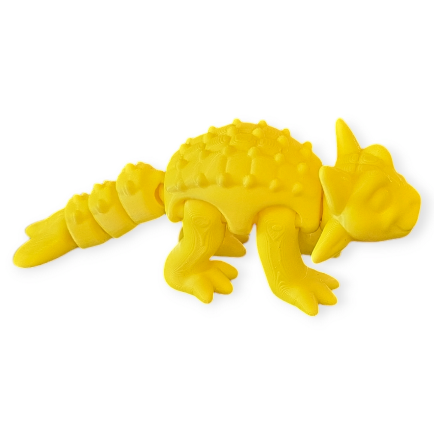 Ankylosaurus Dinosaur 3D Printed Articulated Model - High-Quality Dinosaur Design