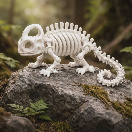 Chameleon Skeleton - 12" long
