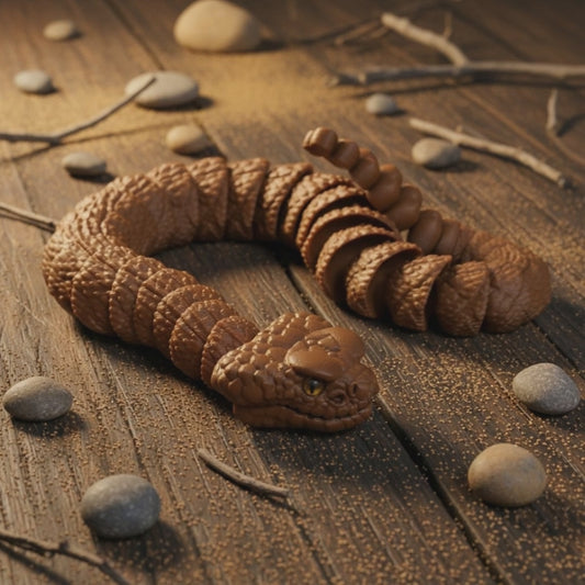 Rattlesnake - 3d printed and articulated