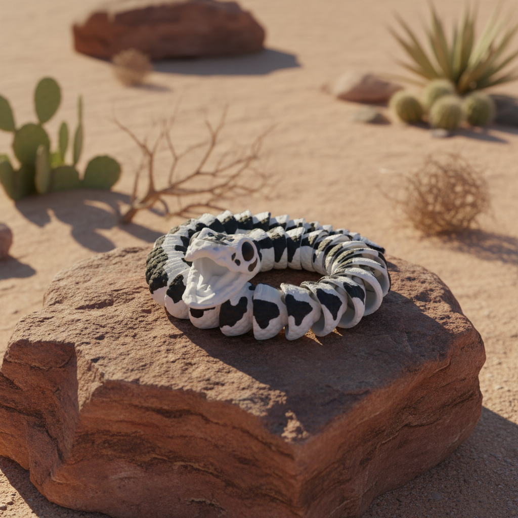Ball Python - 3d printed and articulated