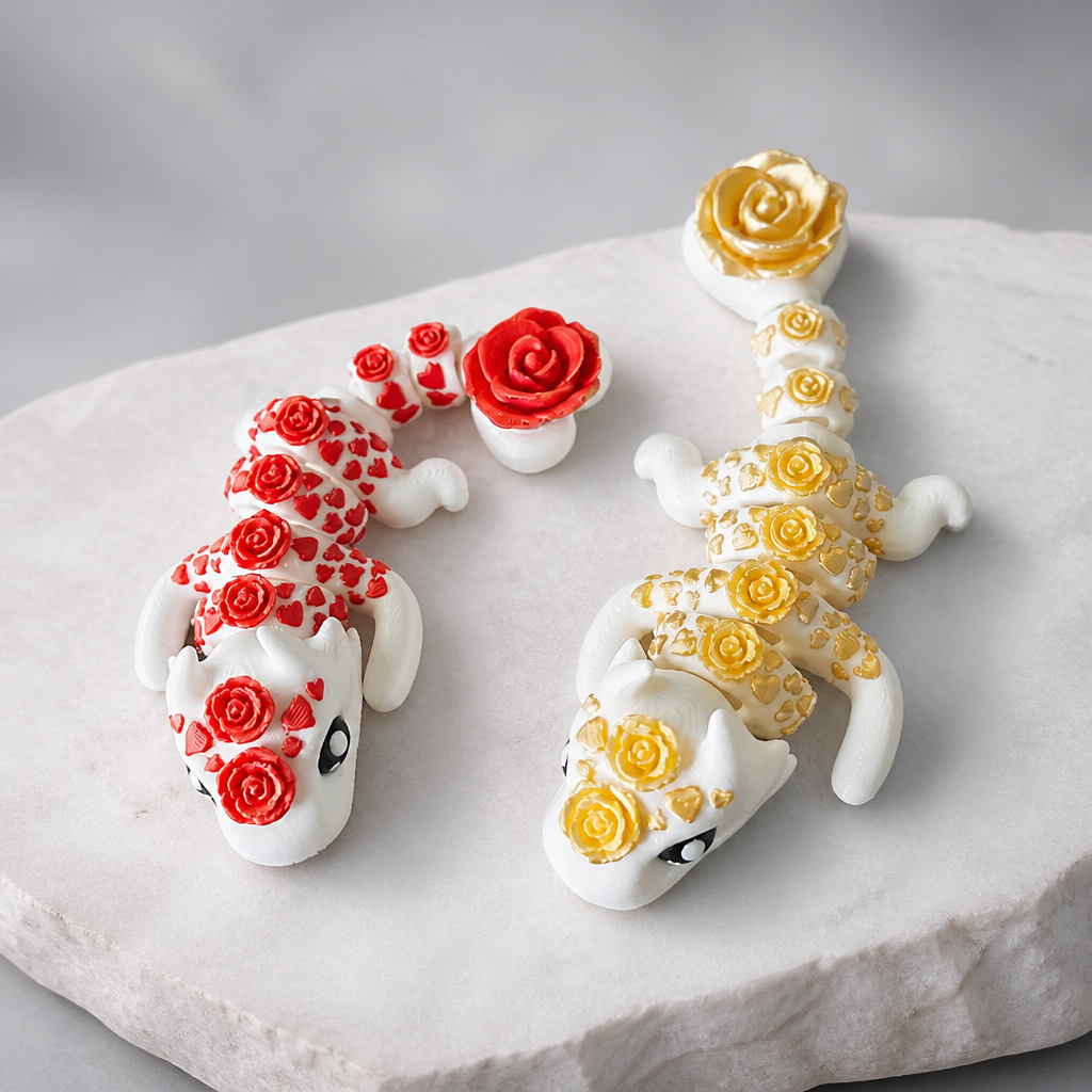 Valentine Rose Dragon