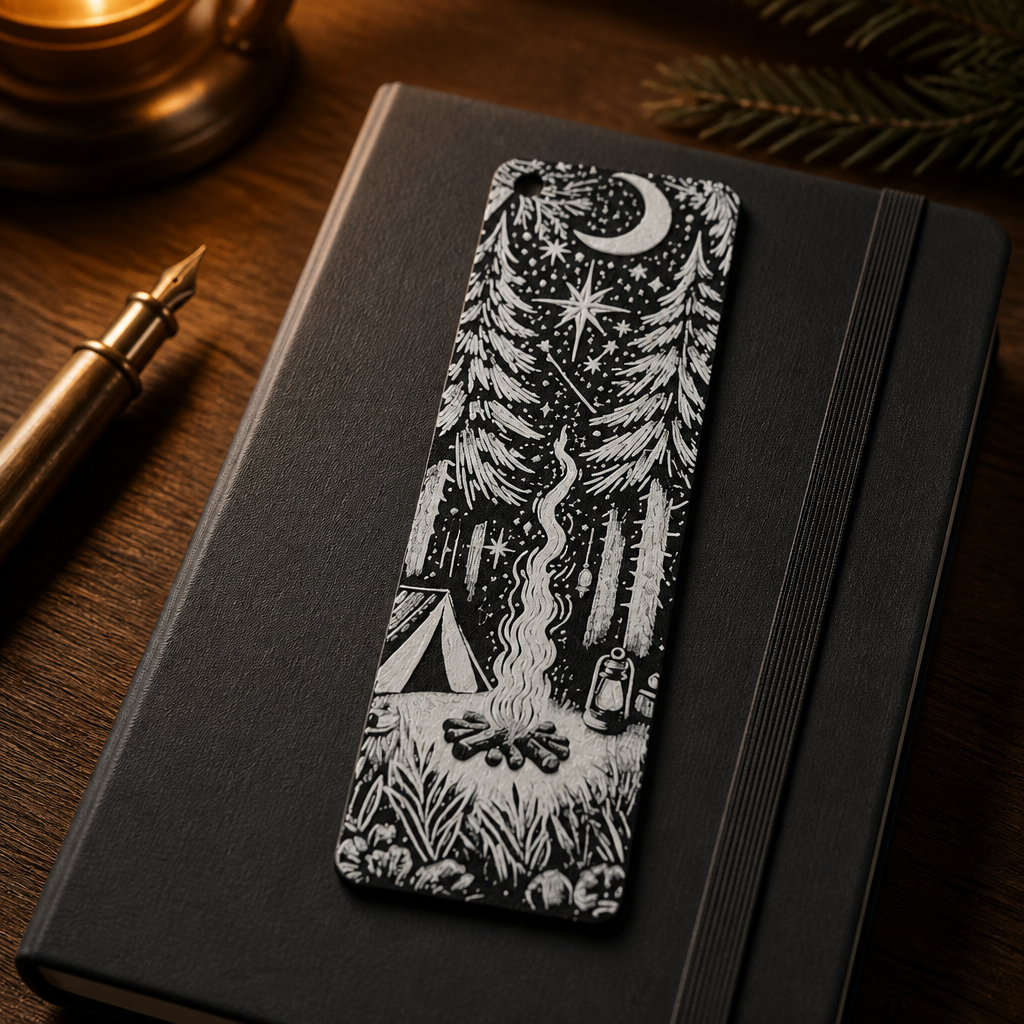 Campfire Bookmark