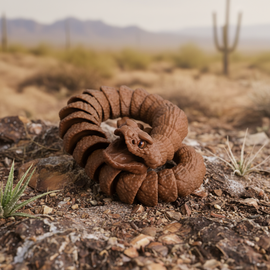 Rattlesnake - 3d printed and articulated