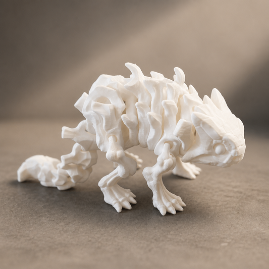 Euoplocephalus Skeleton 3D Printed Model
