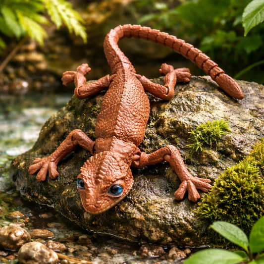 Chameleon with Glass Eyes