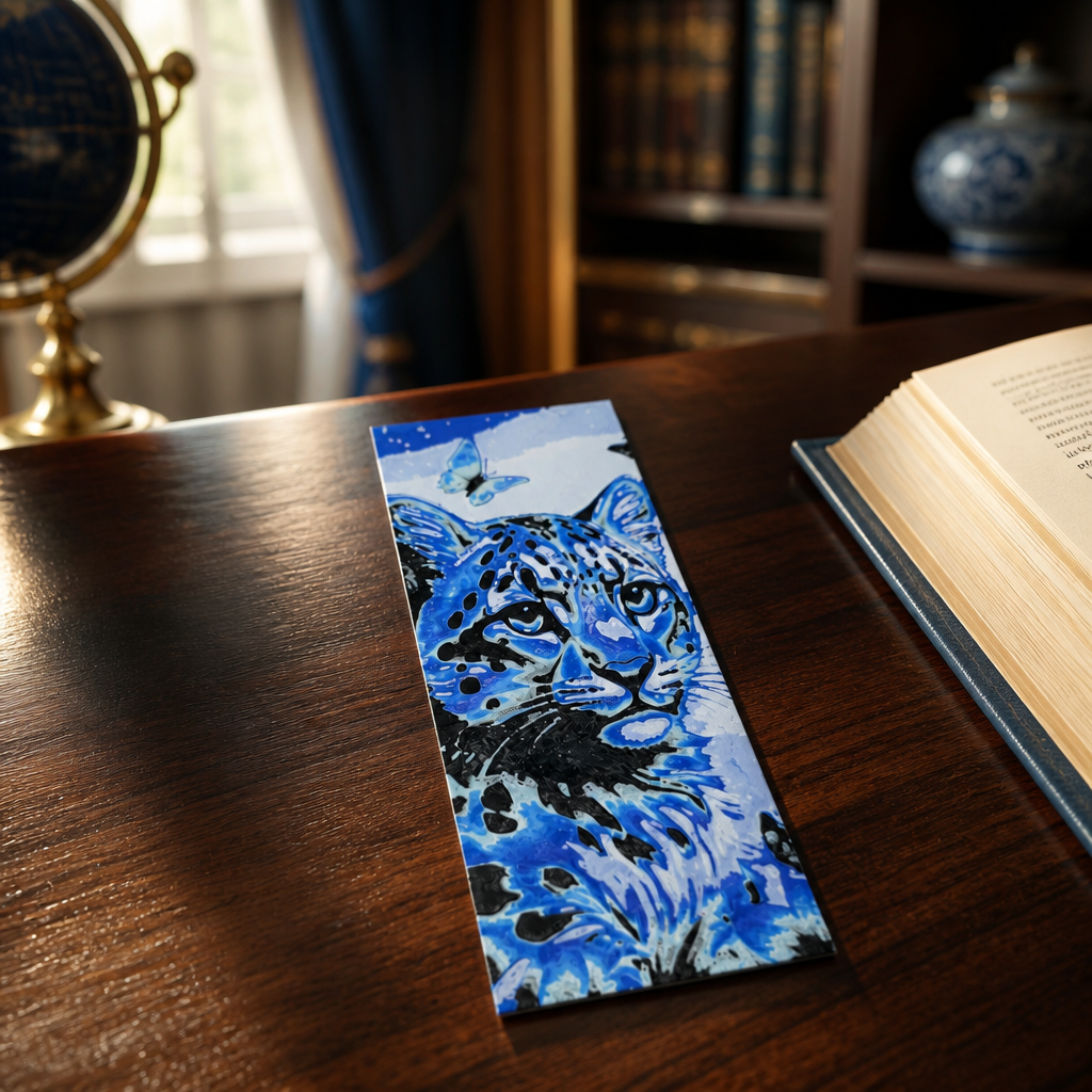Leopard 3D Printed Bookmark