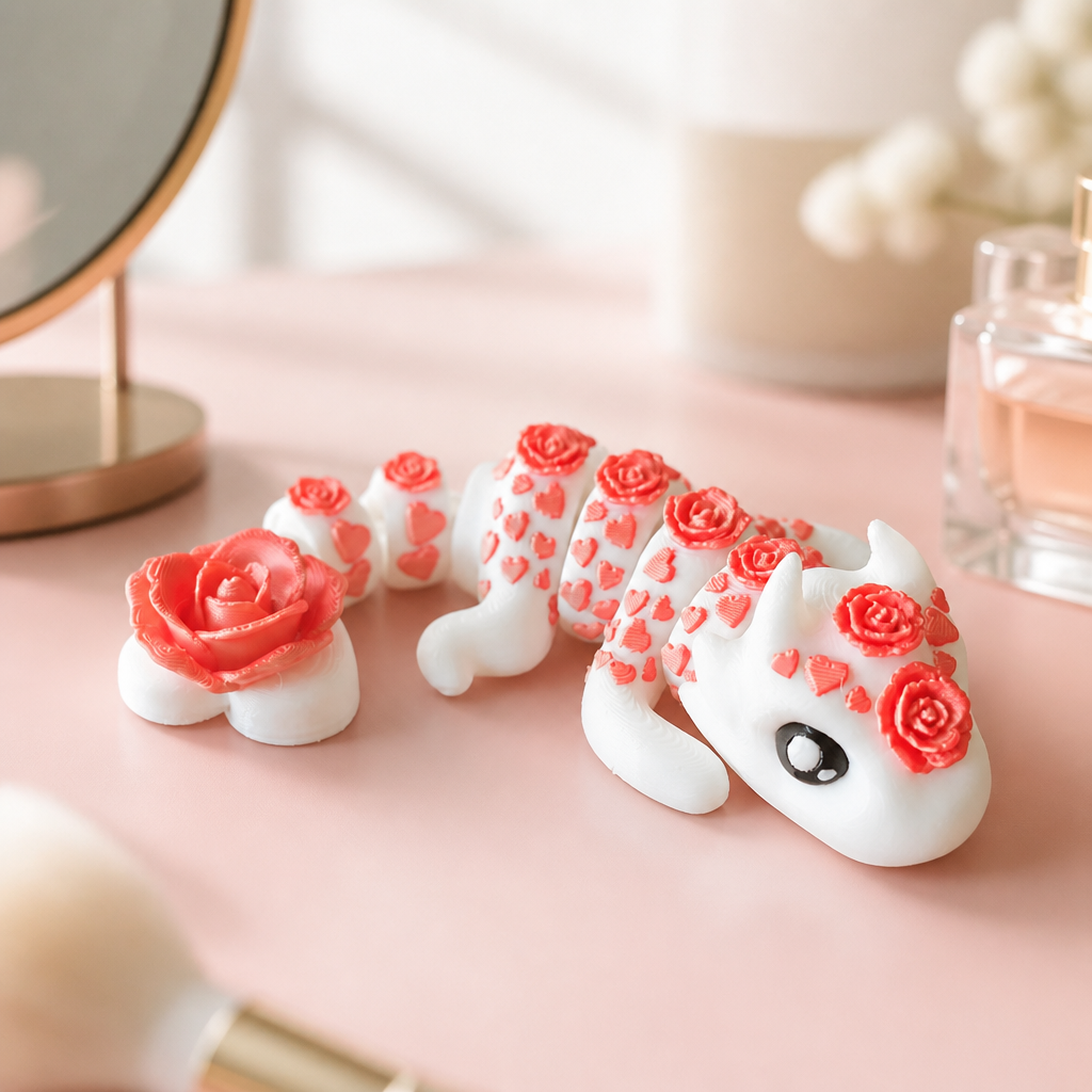 Valentine Rose Dragon