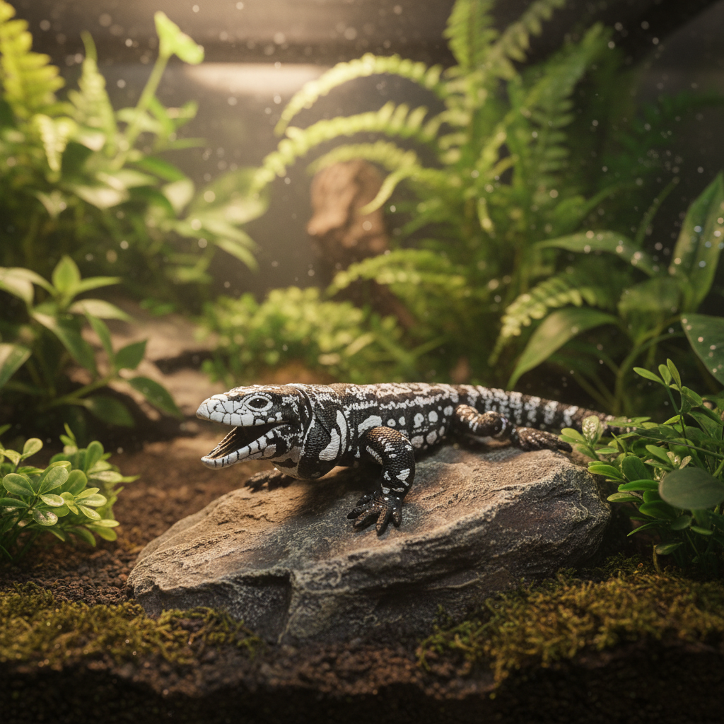 Tegu - 3d Printed, Realistic looking and articulated